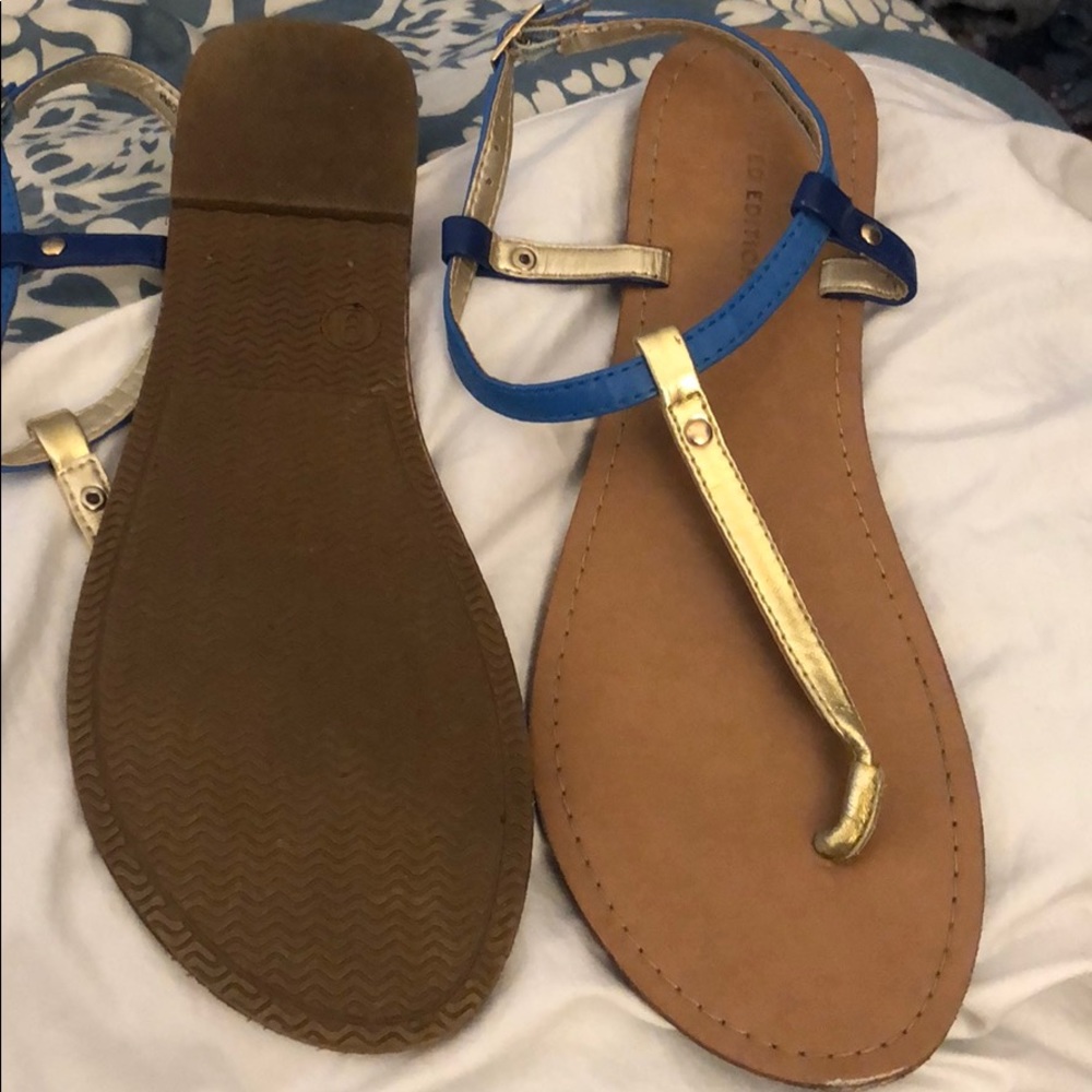 Gently worn sandals